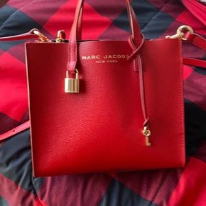 Marc Jacobs purse card for care and cloth bag come